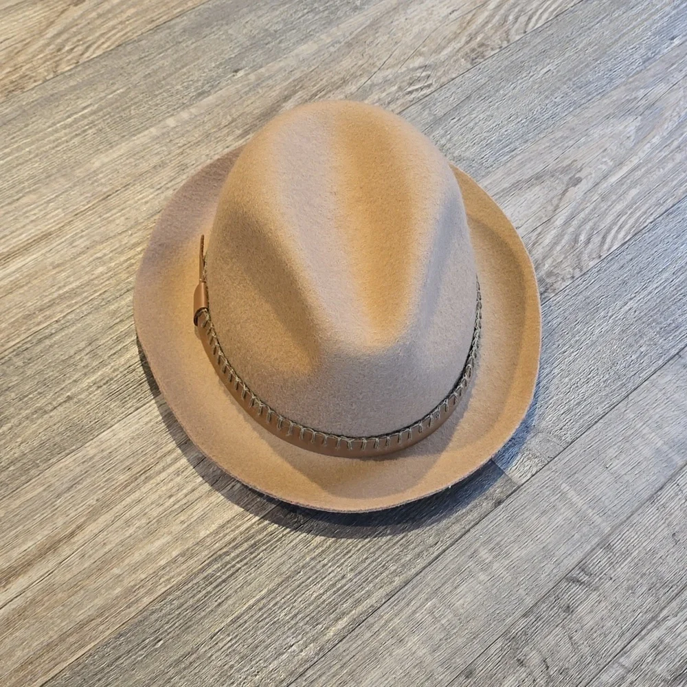 Tirabasso wool felt small brimmed‎ fedora. Made in Italy.​